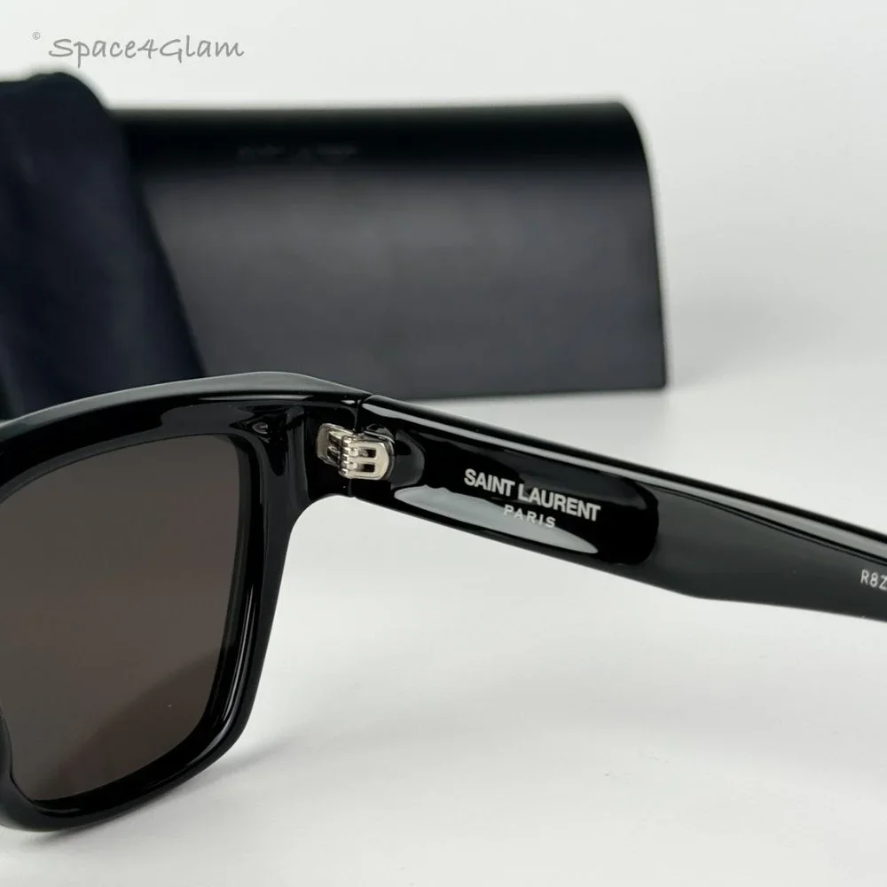 BRAND NEW Saint Laurent SL641 001 Black Cat Eye Unisex Sunglasses